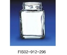 FisherbrandTM 透明玻璃方形瓶